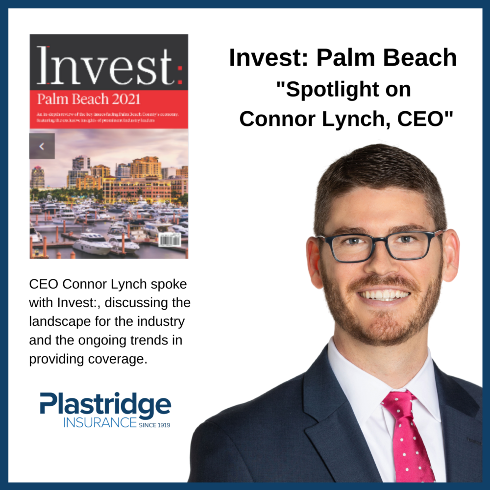 Invest: Palm Beach - Spotlight On: Connor Lynch, Ceo, Plastridge 